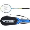 Badmintonová raketa WISH Fusiontec 970, modro/zelená