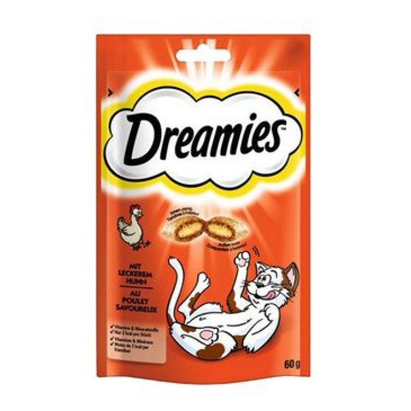 Dreamies pochoutka s kuřecím 60 g