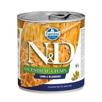 N&D DOG LOW GRAIN Adult Lamb & Blueberry 285 g