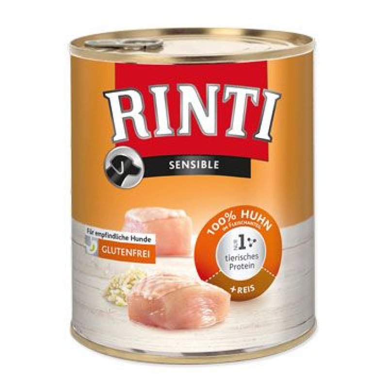 Rinti Dog Sensible kuře+rýže 800 g