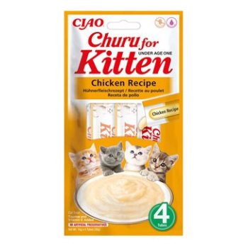 Churu Cat Kitten Chicken Recipe 4 x 14 g