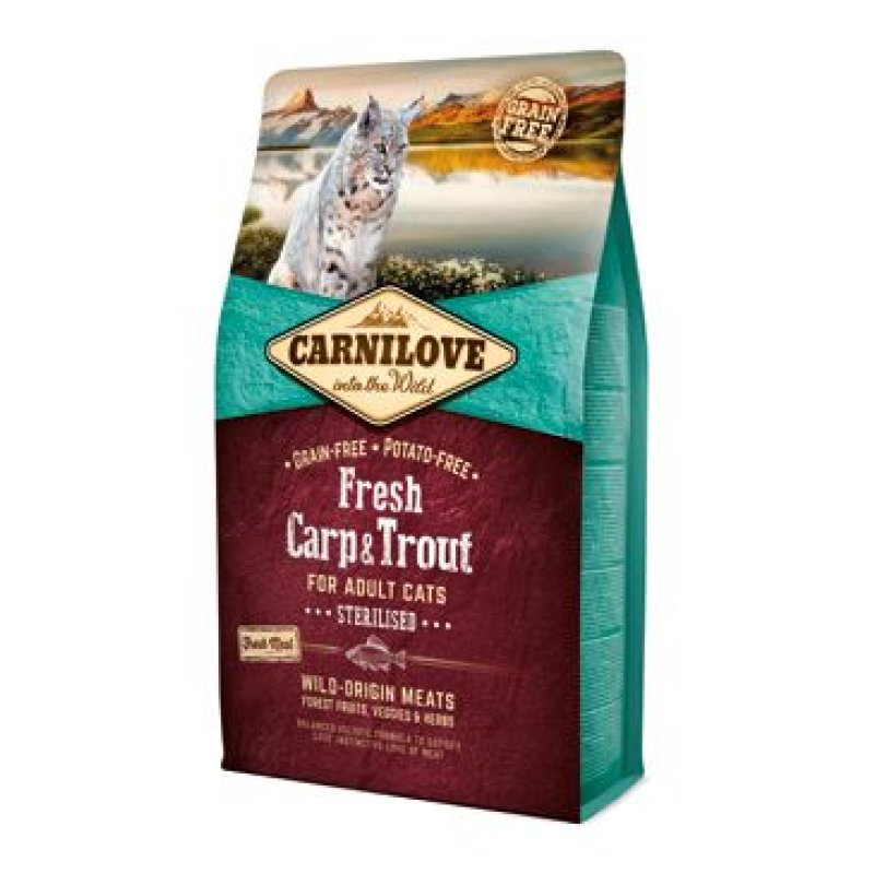 Carnilove Cat Fresh Carp & Trout Sterilised Adult 2 kg