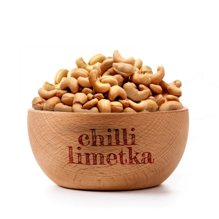 FAKT DOBRÉ Kešu W320 pražené CHILLI+LIMETKA 500 g