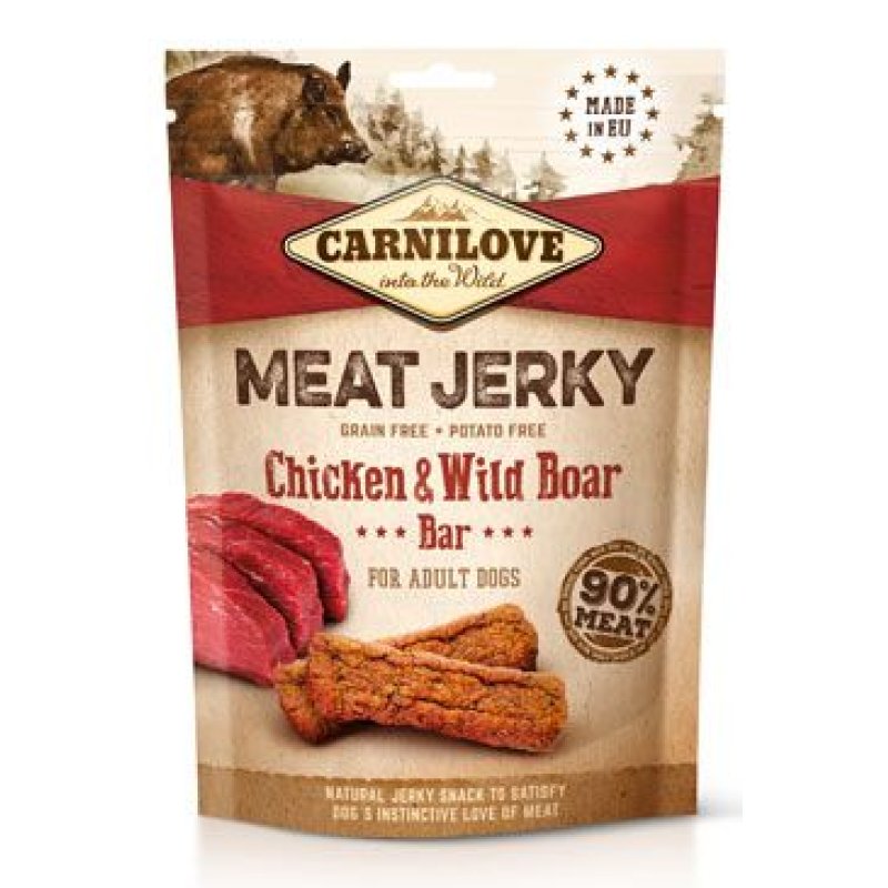 Carnilove Dog Jerky Boar & Chicken Bar 100 g