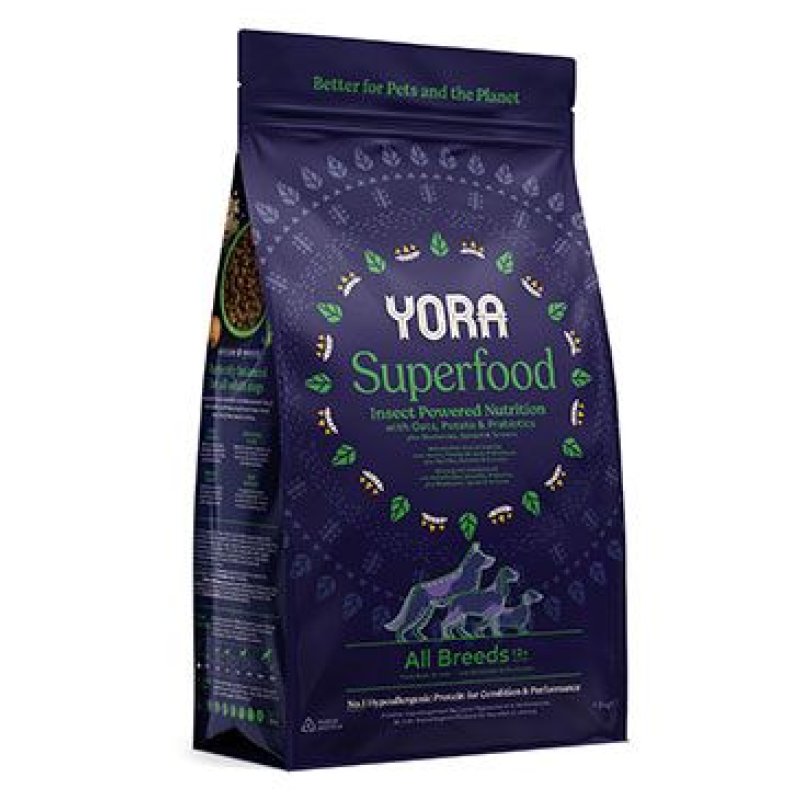 YORA Dog Adult z hmyzu Superfood All Breeds 1,5 kg