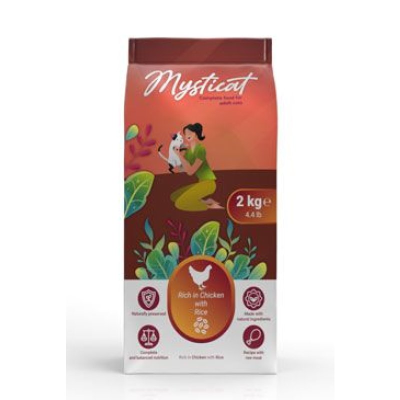 Kraftia MYSTICAT Adult Chicken & Rice 2 kg