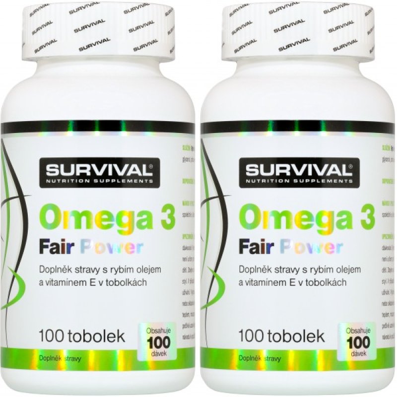 Survival Omega 3 Fair Power 100 tob - AKCE 1+1