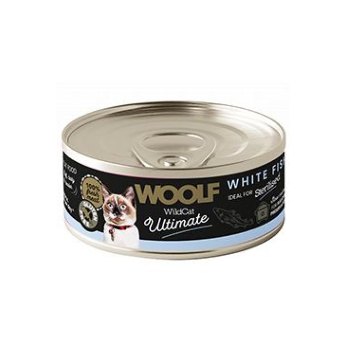 WOOLF Wildcat Ultimate konz White fish pate 85 g