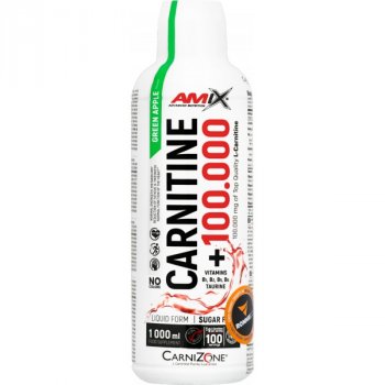 Amix Carnitine 100000 - 1000 ml, višeň-malina