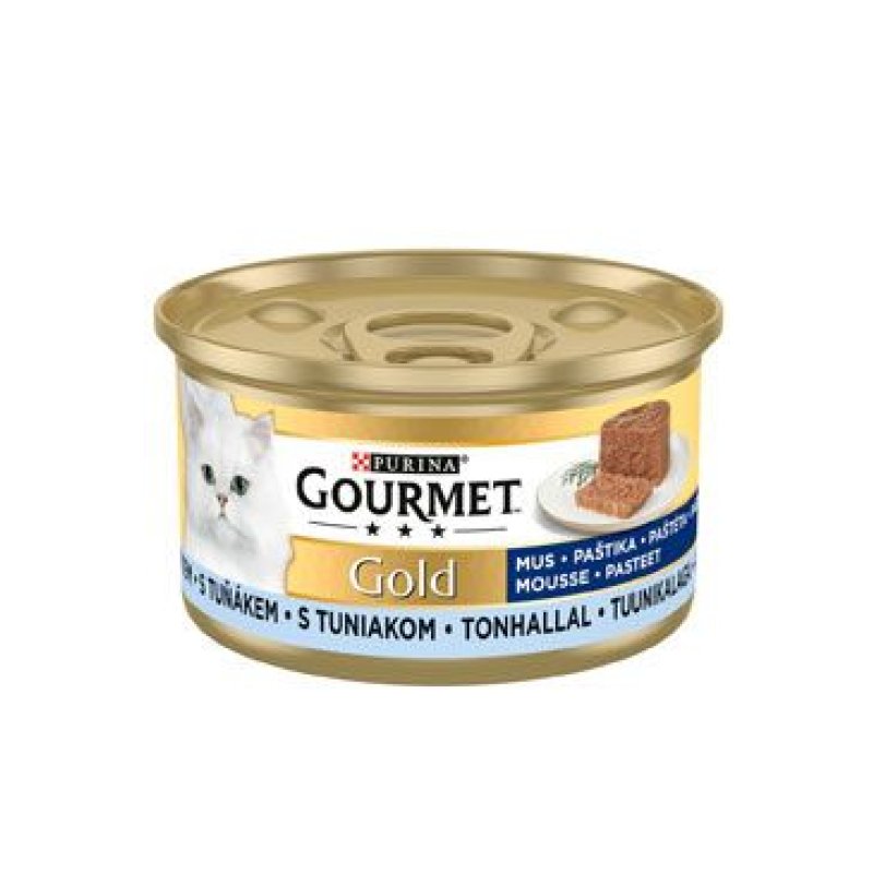 Gourmet Gold konz. kočka pašt. tuňák 85 g