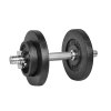 Činka nakládací LIFEFIT® jednoruční 15 kg, 30mm tyč/4x kotouč