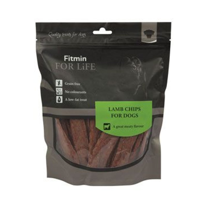 Fitmin For Life dog treat lamb chips 400 g