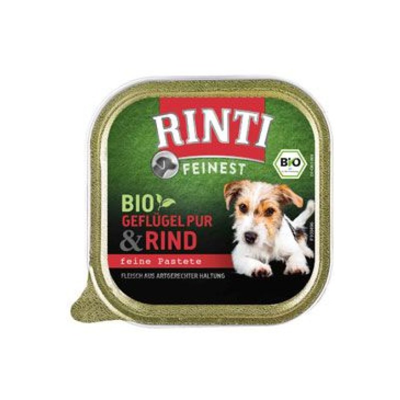 Rinti Dog BIO vanička hovězí 150 g