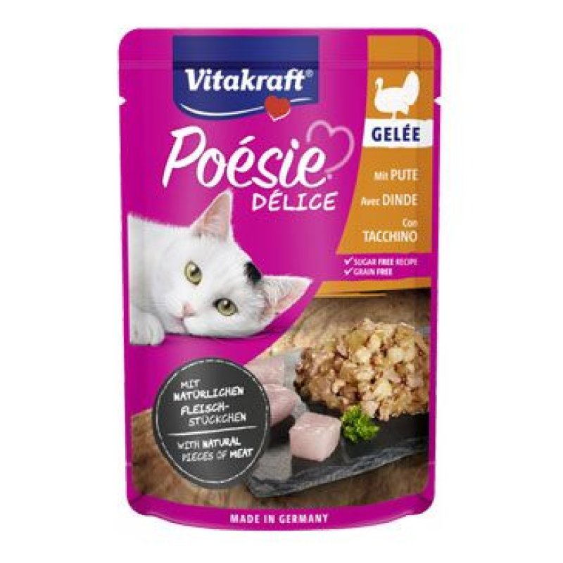 Vitakraft Cat Poésie DéliGelee kapsa krůtí 85 g