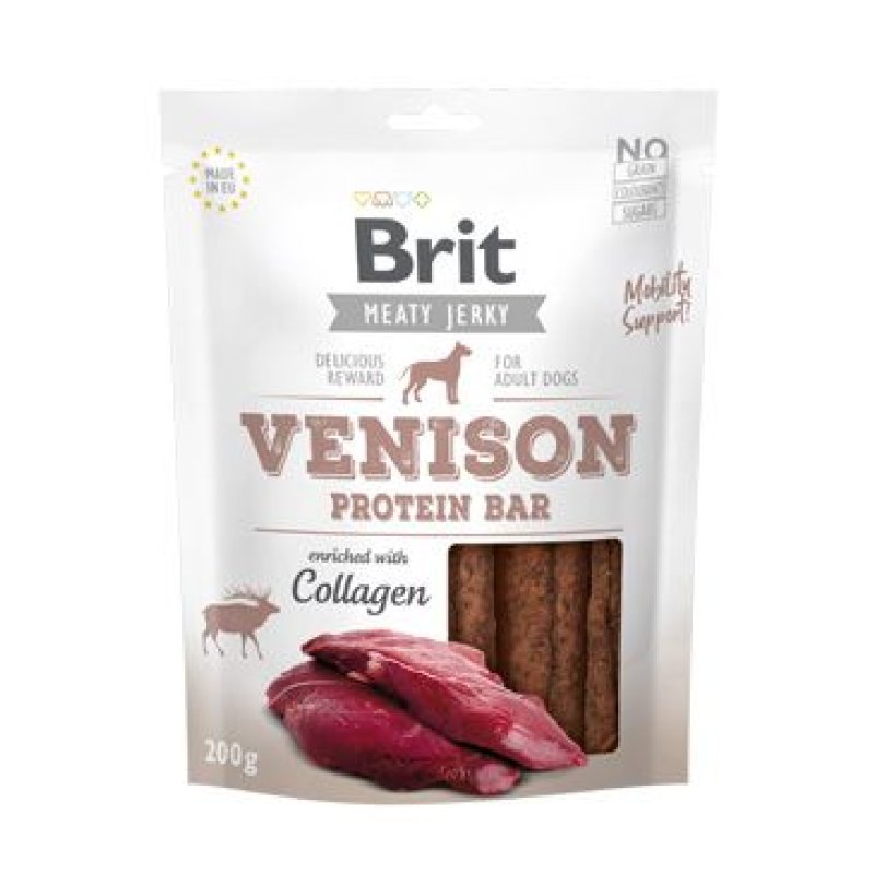 Brit Jerky Venison Protein Bar 200 g