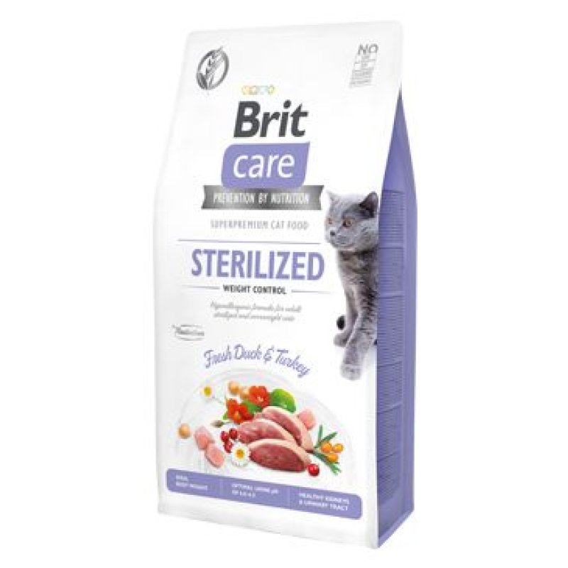 Brit Care Cat GF Sterilized Weight Control 7 kg