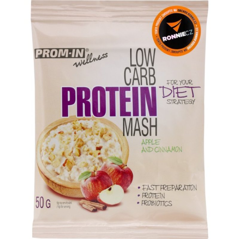 PROM-IN Low Carb Protein Mash - 50 g, čoko-kokos