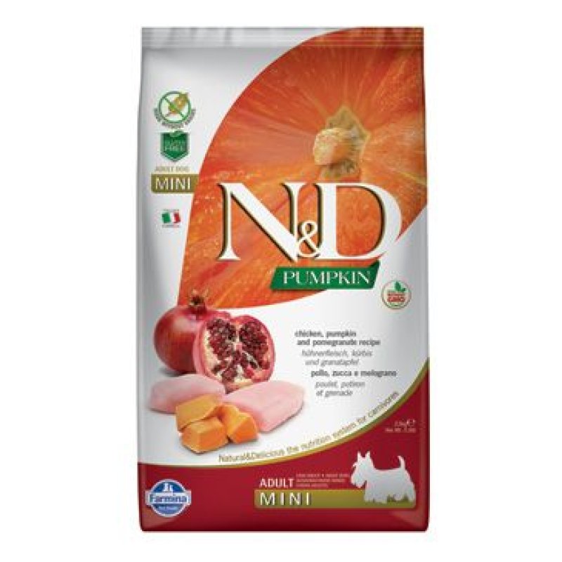 N&D Pumpkin DOG Adult Mini Chicken&Pomegranate 800 g