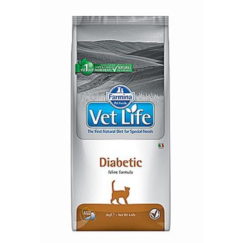 Vet Life Natural CAT Diabetic 2 kg