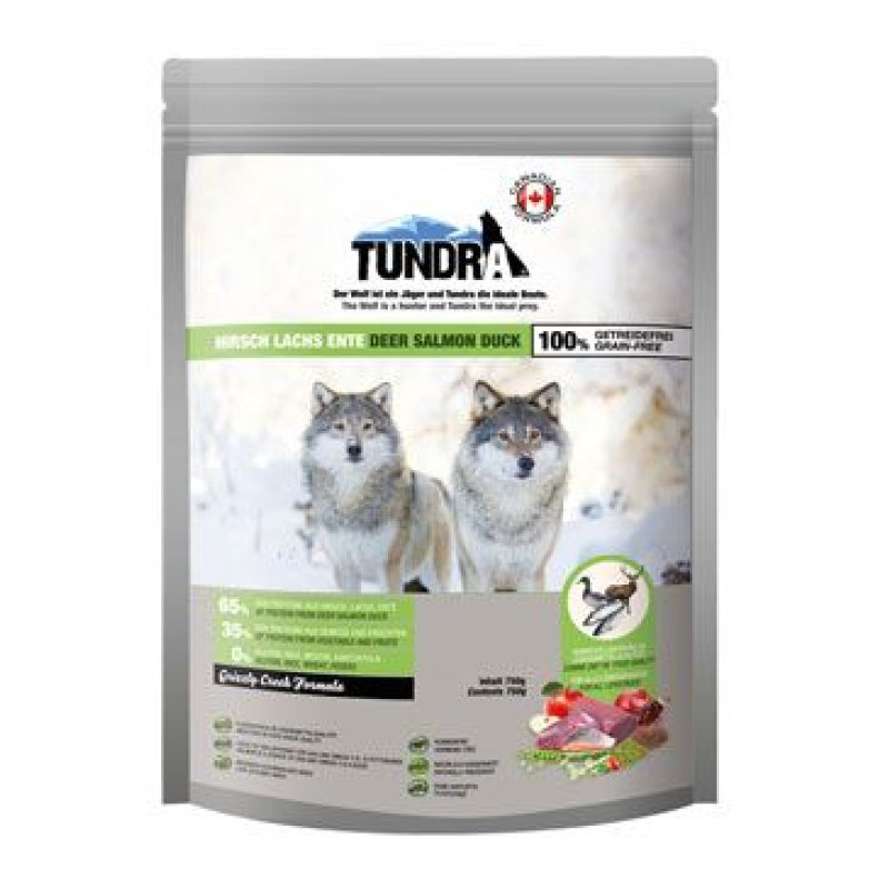 Tundra Dog Deer, Duck, Salmon Grizzly 750 g