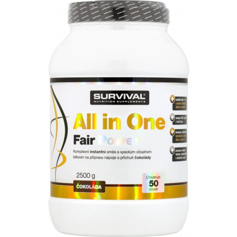 Survival All in One Fair Power 2500 g, borůvka