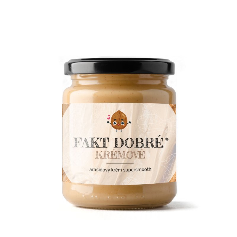 FAKT DOBRÉ KRÉMOVÉ Arašídový krém supersmooth 220 g