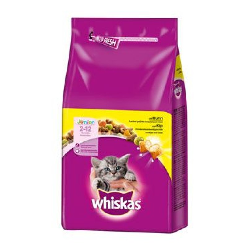 Whiskas Dry Junior s kuřecím masem 14 kg