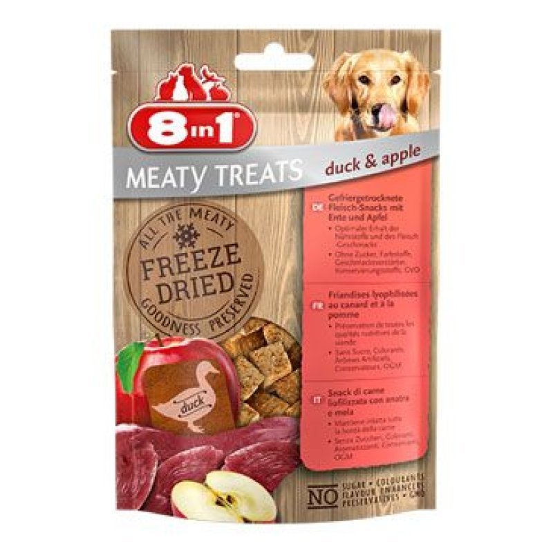 8in1 Meaty Treats FD Duck/Apple 50 g