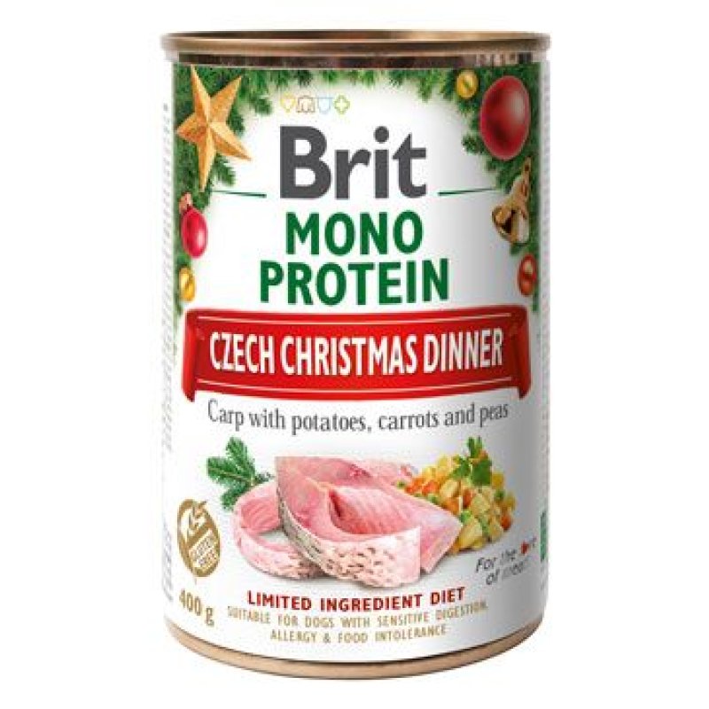 Brit Dog konz Mono Protein Christmas can 400 g