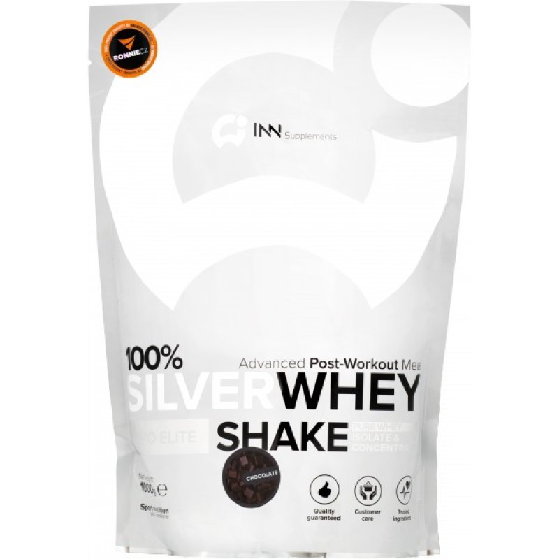 INN Supplements 100 % Silver Whey Shake - 1000 g, čokoláda