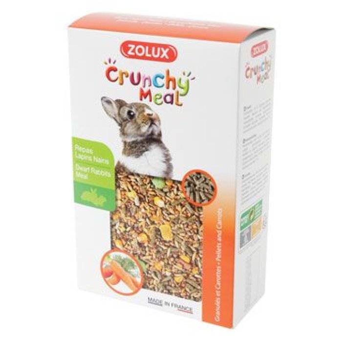 CRUNCHY MEAL peletka/mrkev králík 800 g