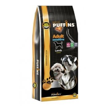 Puffins Dog Adult Sensitive Lamb Rice 1 kg