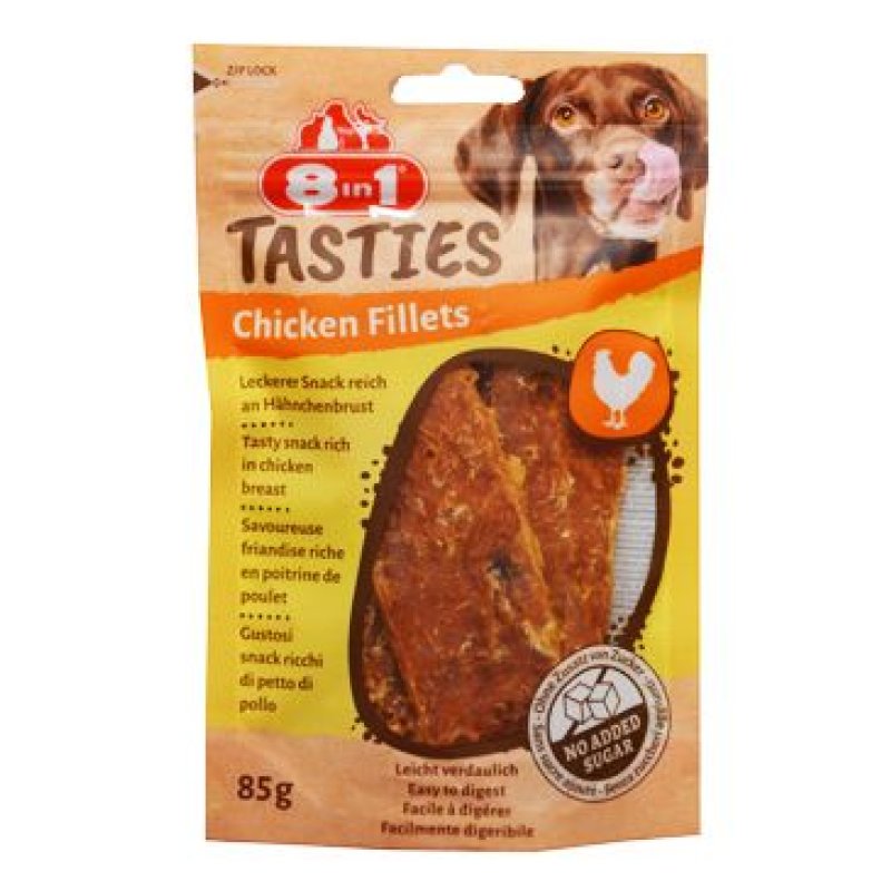 8in1 Tasties Chicken Fillets 85 g