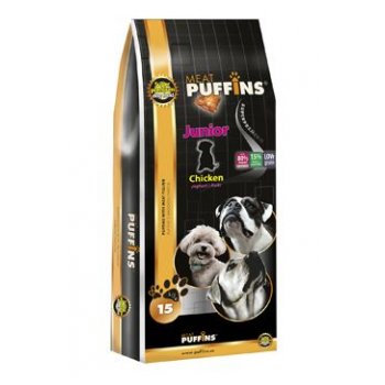 Puffins Dog Junior Chicken 15 kg