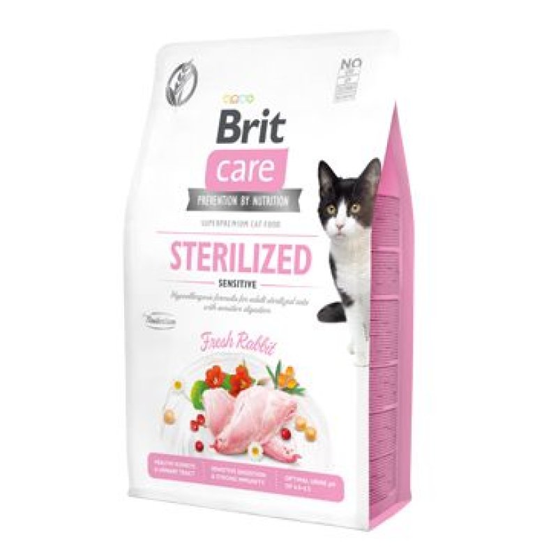 Brit Care Cat GF Sterilized Sensitive 2 kg