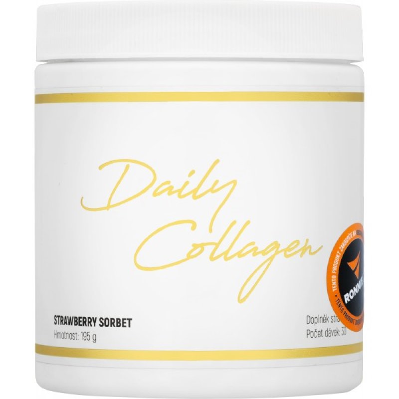 Daily Collagen 195 g, jahodový sorbet