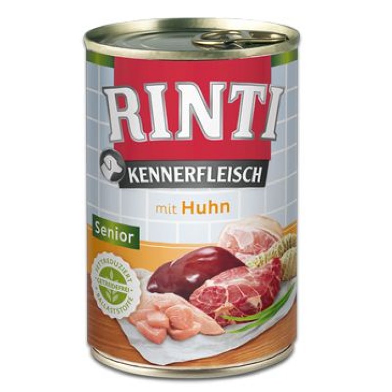 Rinti Dog Kennerfleisch Senior kuře 400 g