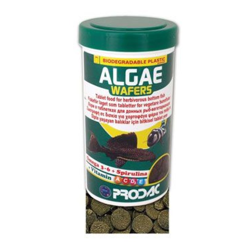 Krmivo pro ryby Prodac Algae Wafers 125 g