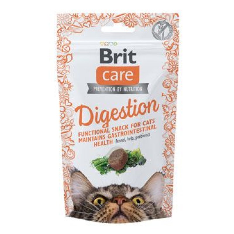 Brit Care Cat Snack Digestion 50 g