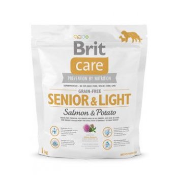 Brit Care Dog Grain-free Senior Salmon & Potato 1 kg