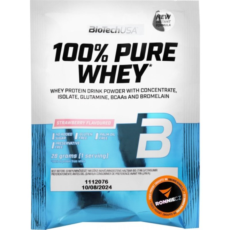 BioTech Nutrition 100 % Pure Whey - 28 g, čoko - arašídové máslo