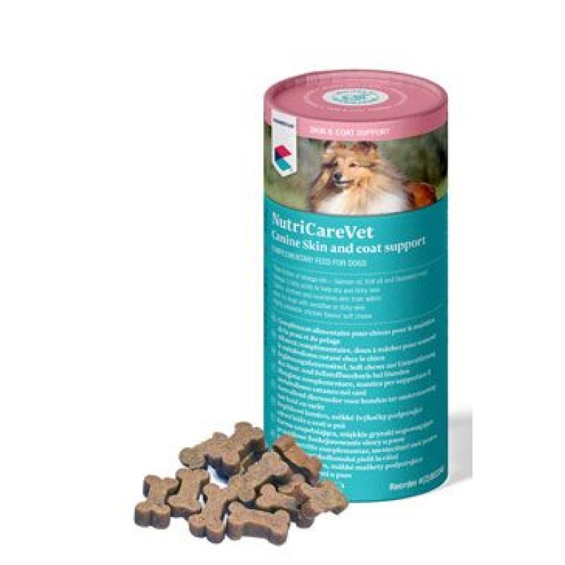 NutriCareVet Skin&Coat supp. Canine CHEW 60 tbl CVET