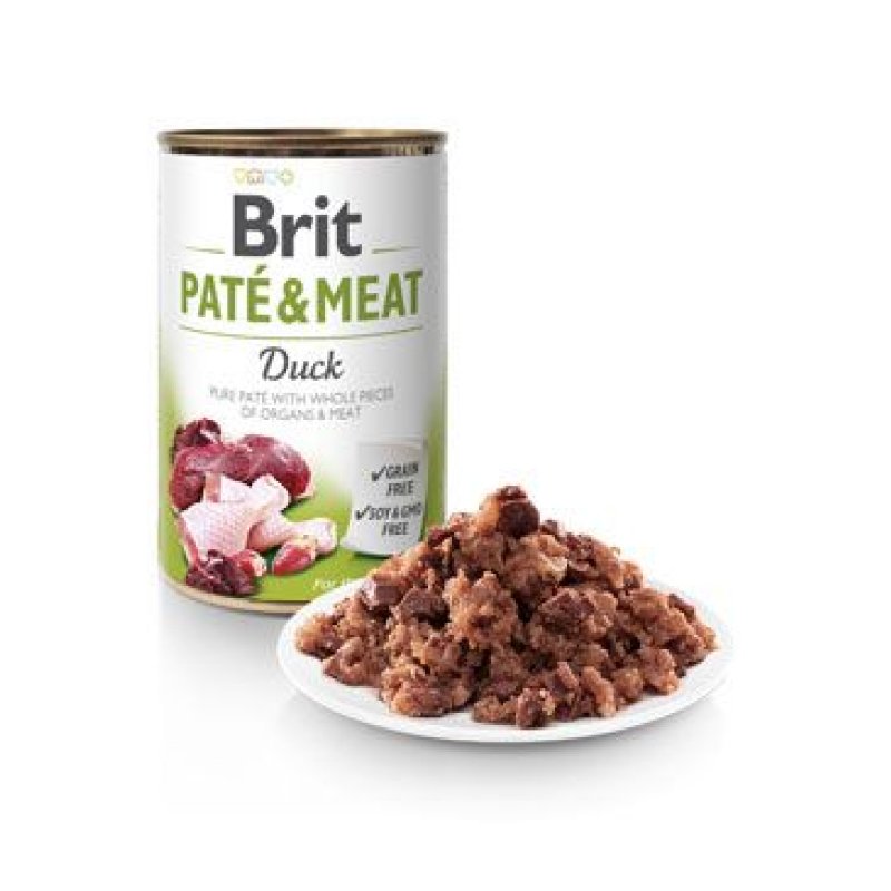 Brit Dog konz Paté & Meat Duck 800 g