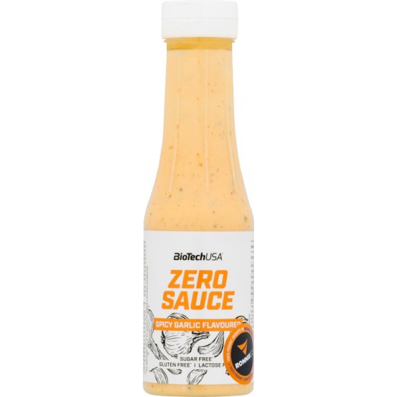 BioTech Nutrition Zero Sauce - 350 ml, hořčice