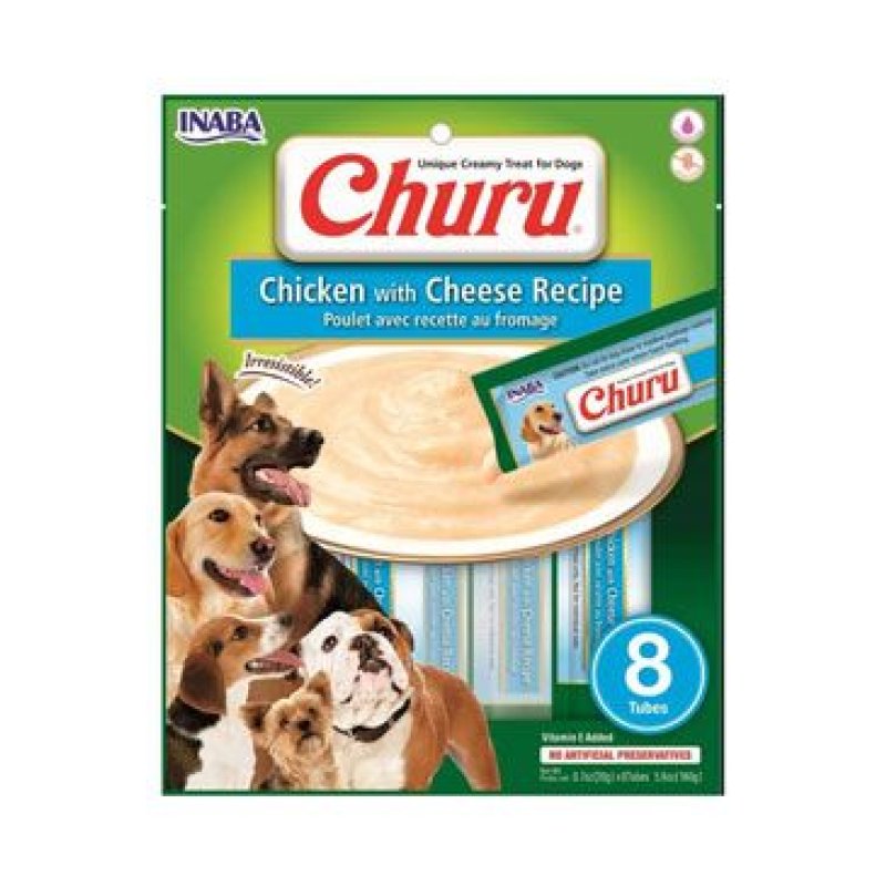 Churu Dog Chicken with Cheese 8 x 20 g