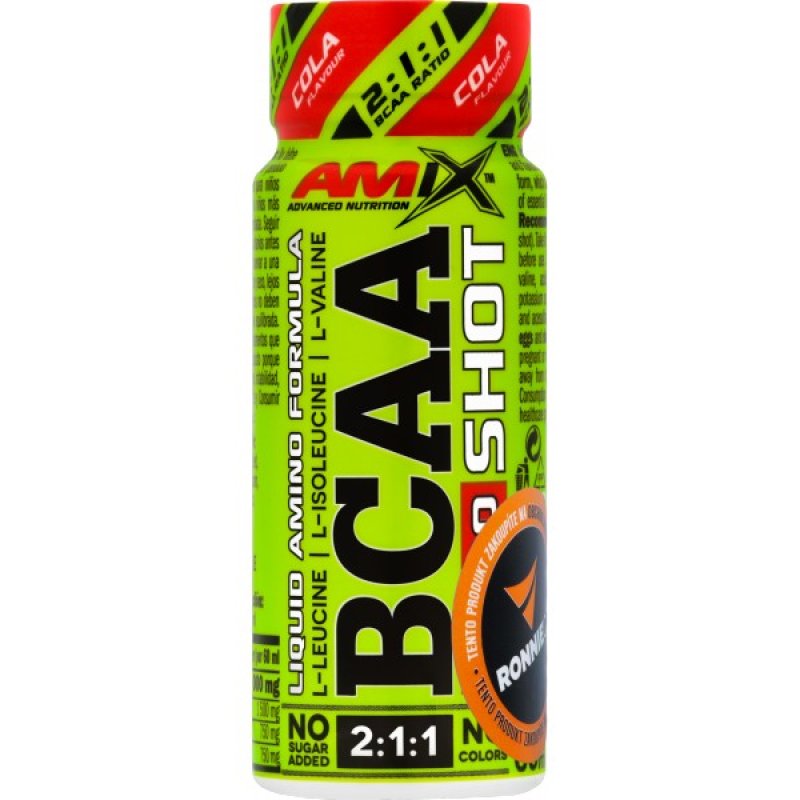 Amix BCAA 3000 Shot - 60 ml, cola