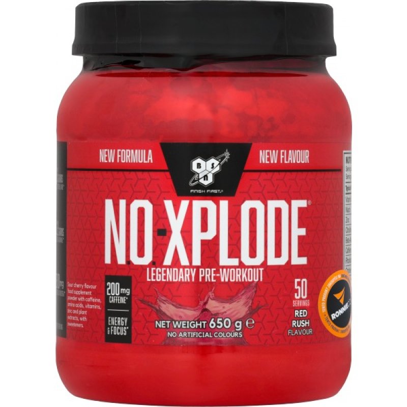 BSN NO-Xplode - 650 g, red rush - višeň