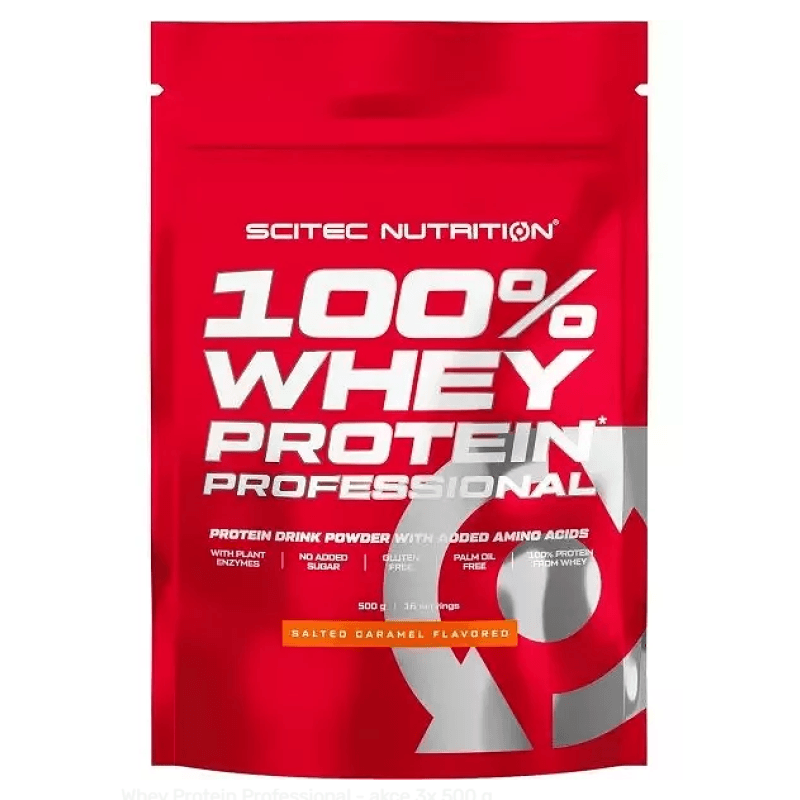 Scitec Nutrition 100 % Whey Protein Professional - 30 g, čoko-lískový ořech