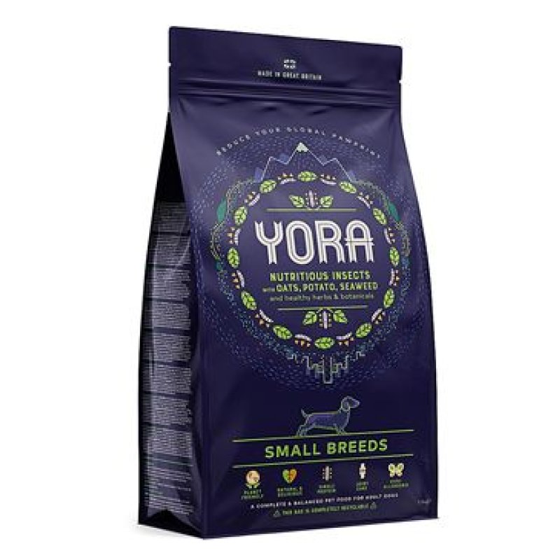 YORA Dog Adult granule z hmyzu Small Breed 1,5 kg