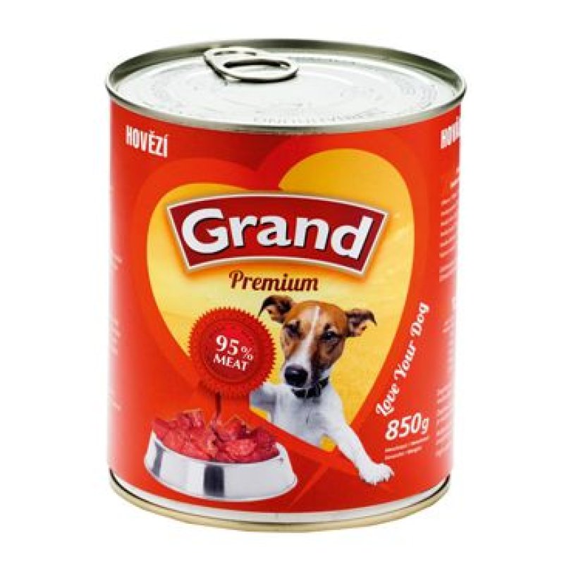 GRAND konz. pes mas. směs 850 g